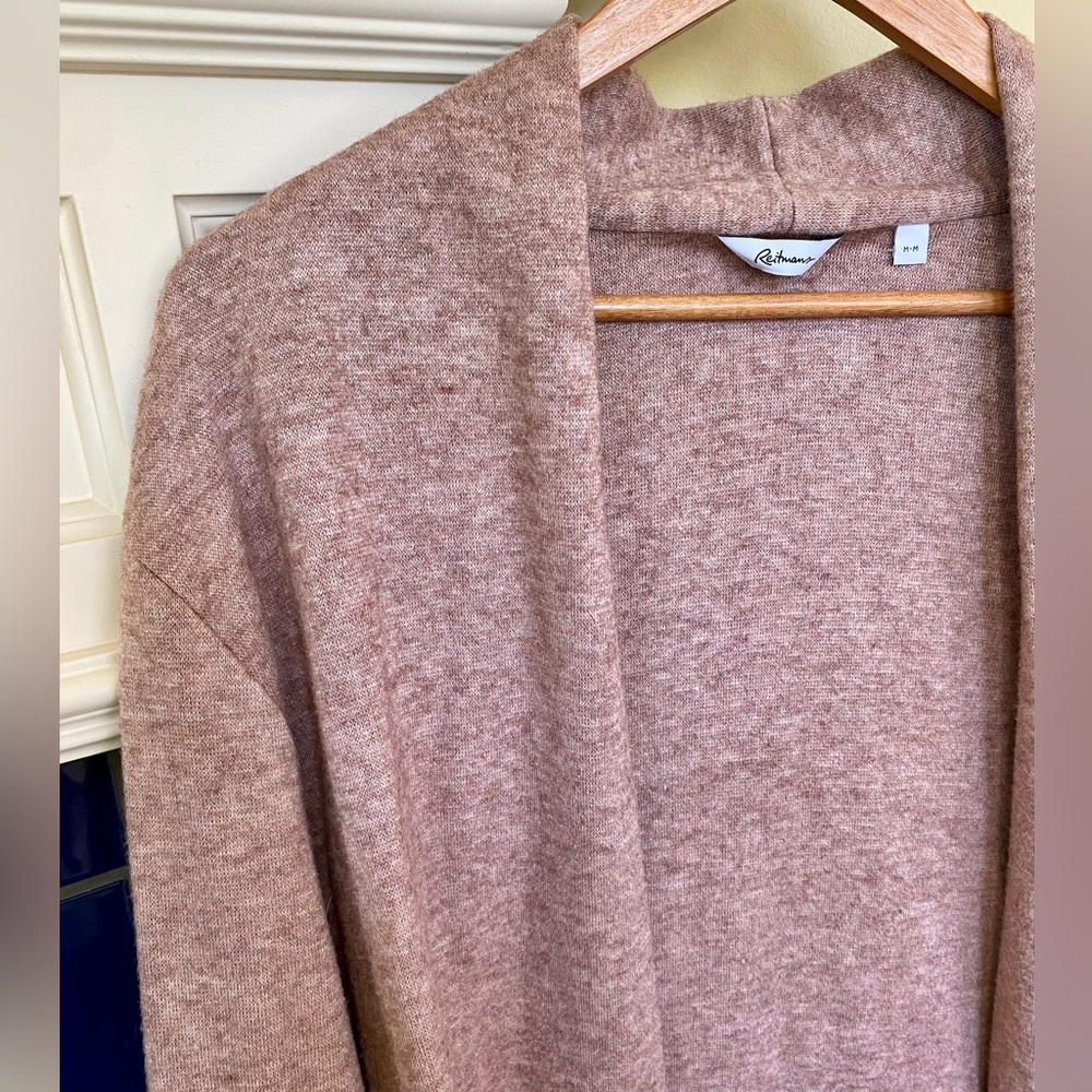 Cozy open cardigan with pockets M